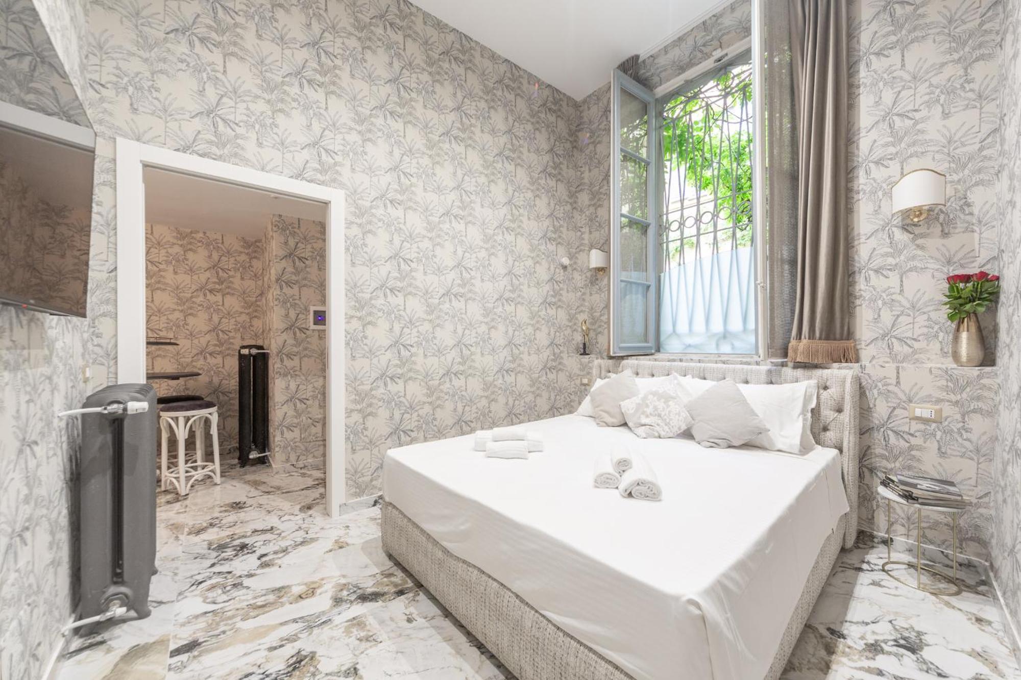 Deluxe Apartment mit 2 Schlafzimmern und Gartenblick